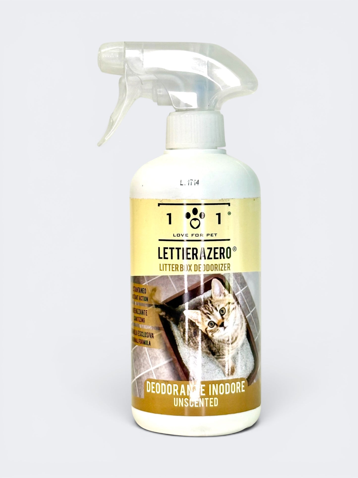 Deodorante per Lettiera Gatti LetteraZero 101 – Inodore