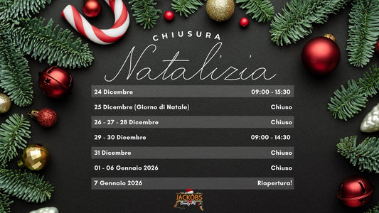 Chiusura Natalizia Negozio