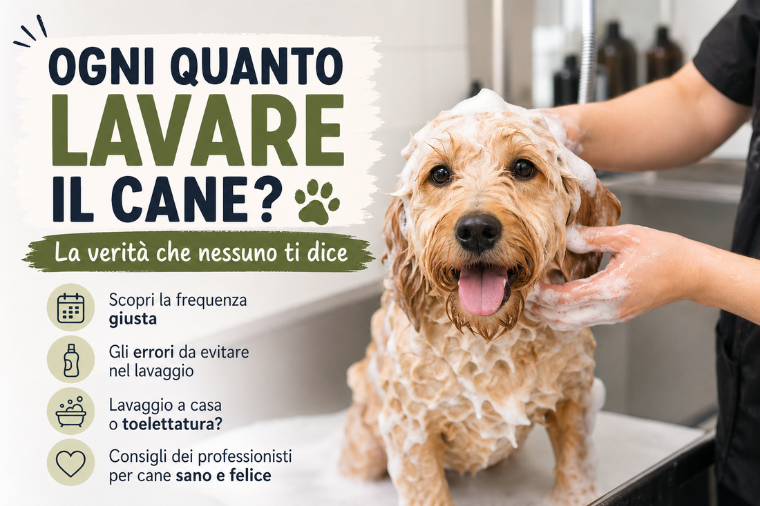 Ogni quanto lavare il cane? Guida completa per capire quando è davvero il momento giusto