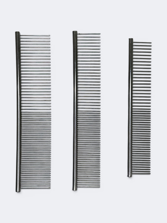 pettine cane acciaio inox professionale