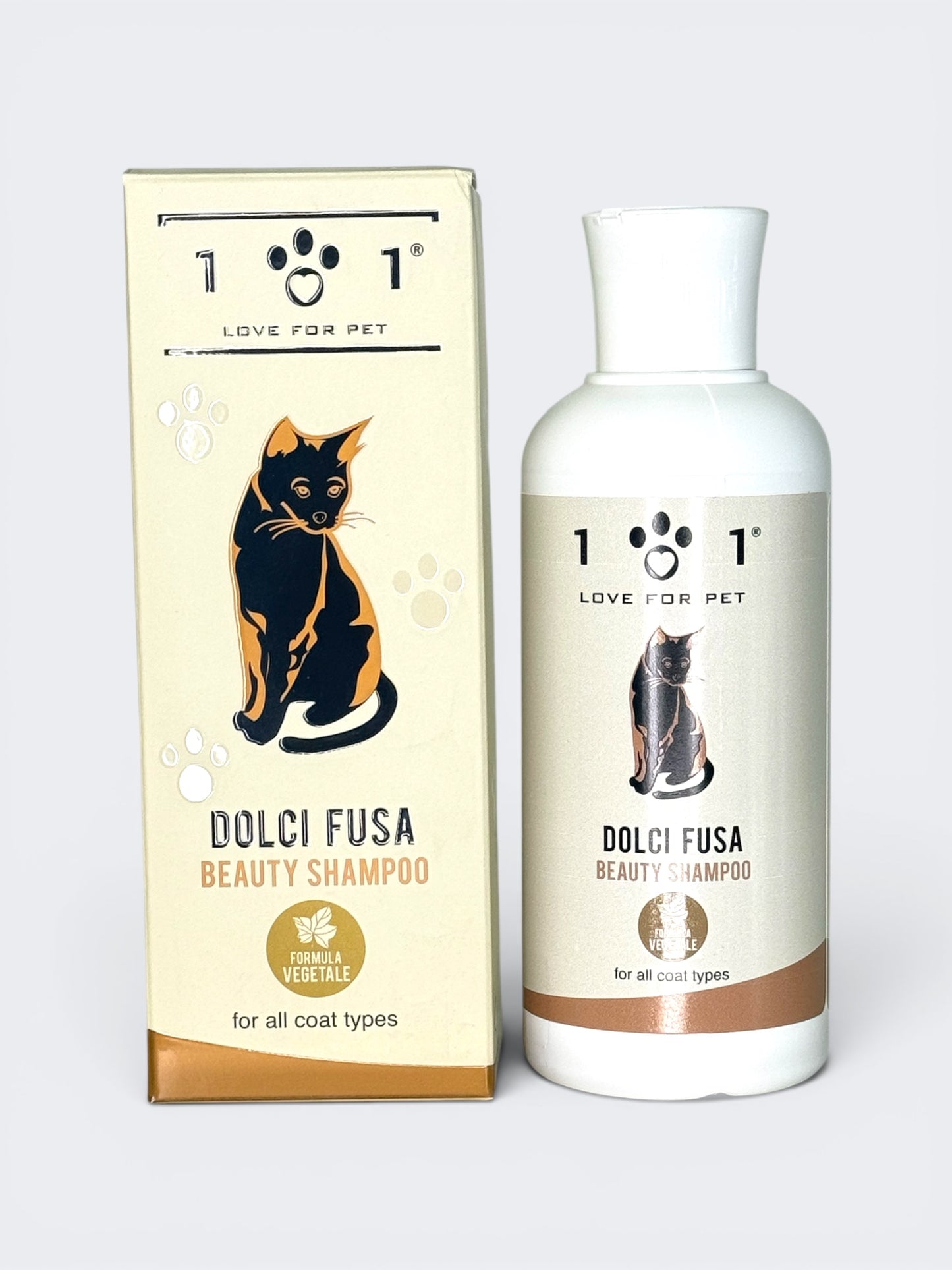 Shampoo Gatto Dolci Fusa 101 – Delicato per Tutti i Tipi di Pelo