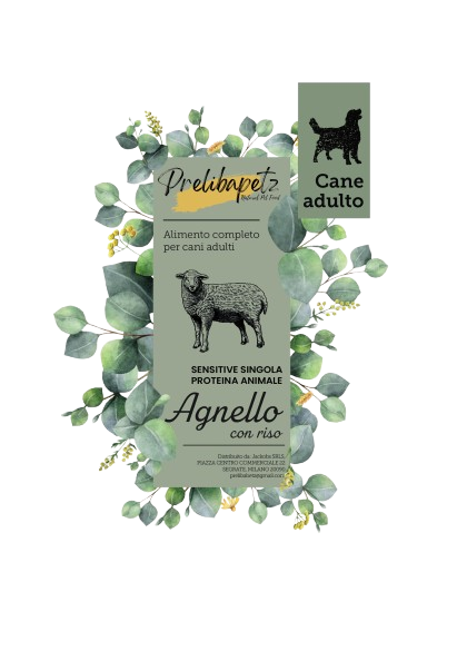 Prelibapetz- Agnello con riso- cane adulto 10 Kg