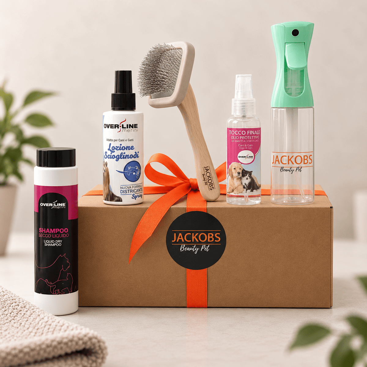 Beauty Box Daily Jackobs con prodotti per la cura quotidiana del mantello del cane